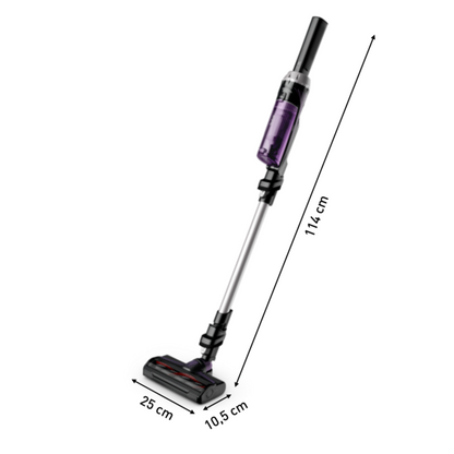 Tefal X-Nano Essential Cyclonic Technology Handstick Vacuum Cleaner TY1129  1kg Ultra-Lightweight, Multi-Function, Ultra-Slim, All Floor Types, 40-MinuteBattery