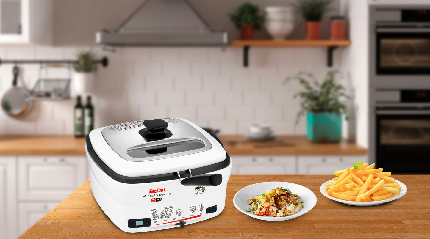 Tefal Versalio Deluxe 9-in-1 Multi-Cooker 1kg Food Capacity FR4950