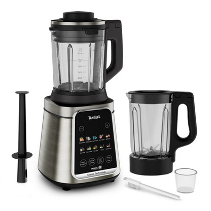 Tefal Ultrablend Silence Heating High Speed Blender BL98SC - 2000W, Hot & Cold, Silent Tech, Removable blades,GlassJar