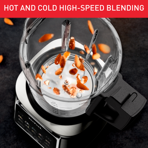 Tefal Ultrablend Silence Heating High Speed Blender BL98SC - 2000W, Hot & Cold, Silent Tech, Removable blades,GlassJar