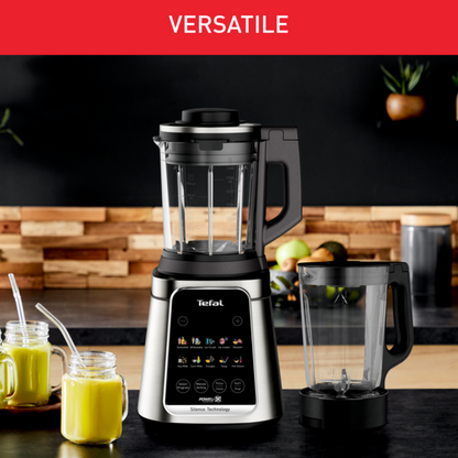 Tefal Ultrablend Silence Heating High Speed Blender BL98SC - 2000W, Hot & Cold, Silent Tech, Removable blades,GlassJar