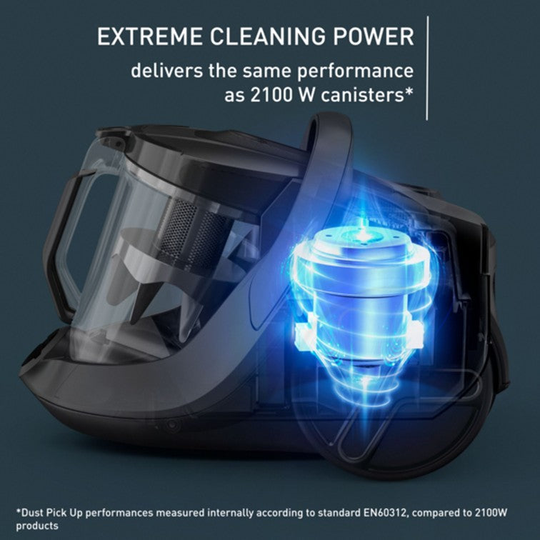 Tefal X-Trem Cyclonic Max Bagless Vacuum TW7B62